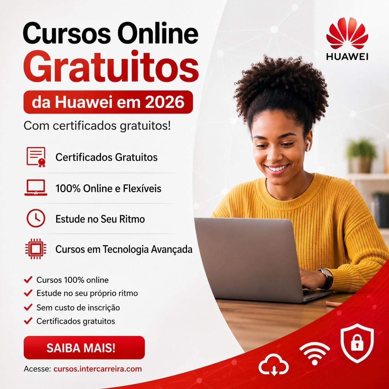 Huawei — Mais de 250 Cursos Online Gratuitos com Certificado